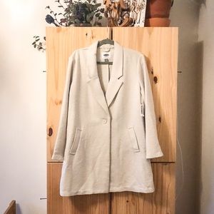 Old Navy textured blazer coat NWT